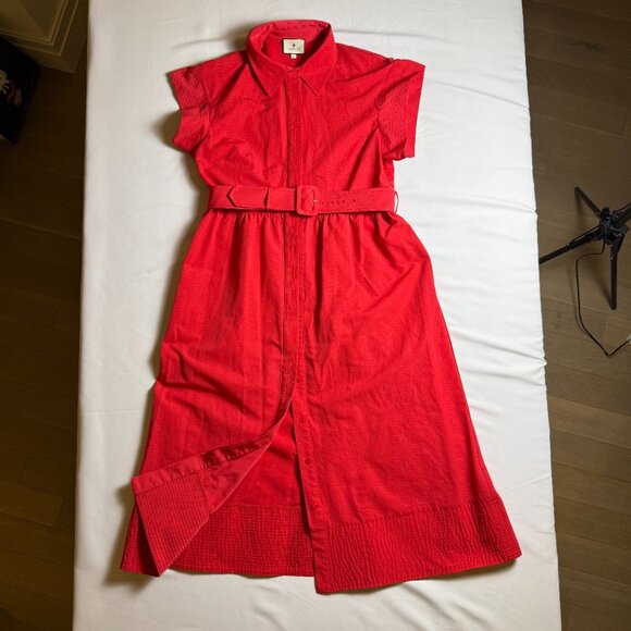 Tuckernuck | Size L | Chloe Dress in Red ($298) - Picture 2 of 9